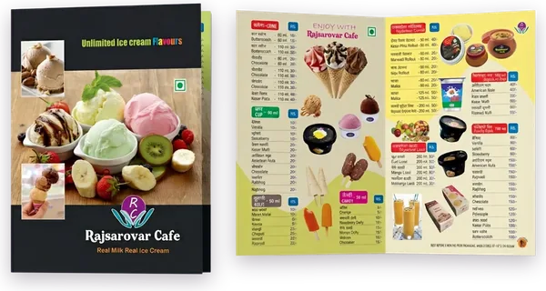 Menu card